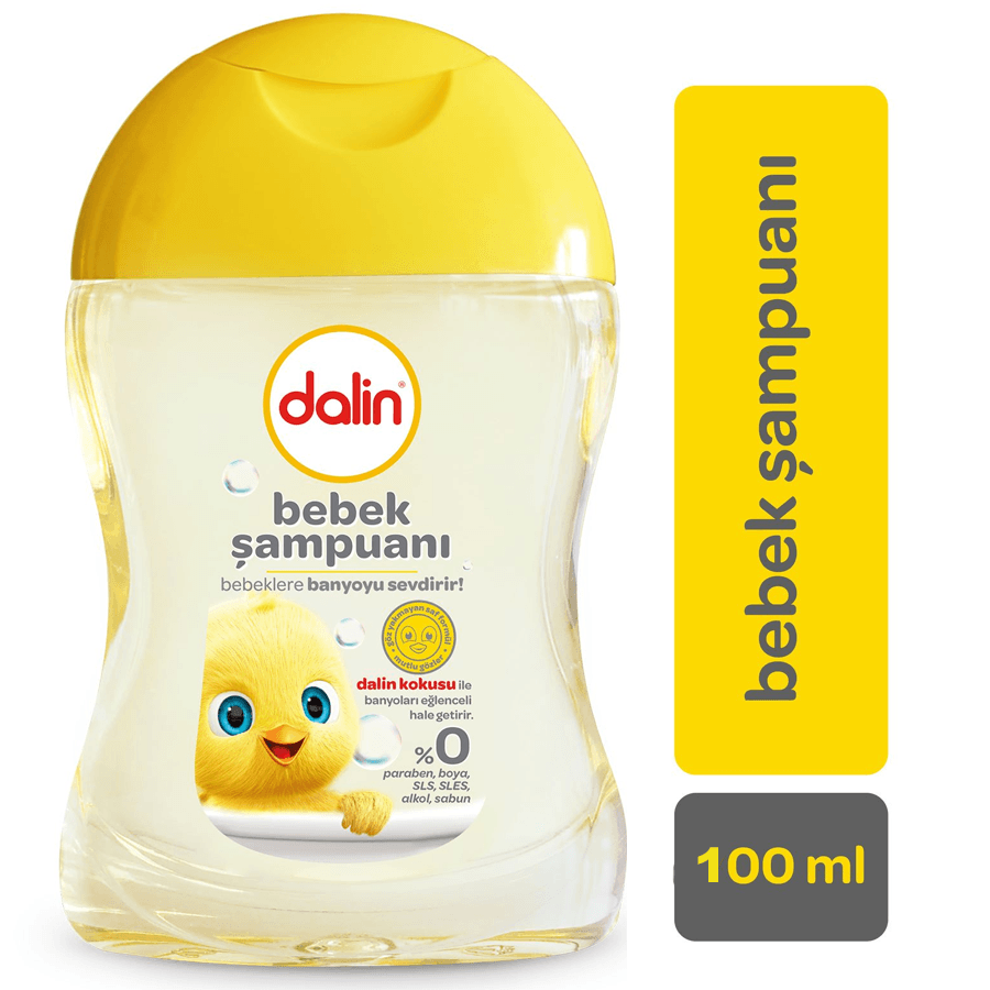 Dalin Bebek Şampuanı 100ml-Göz Yakmayan Şampuan