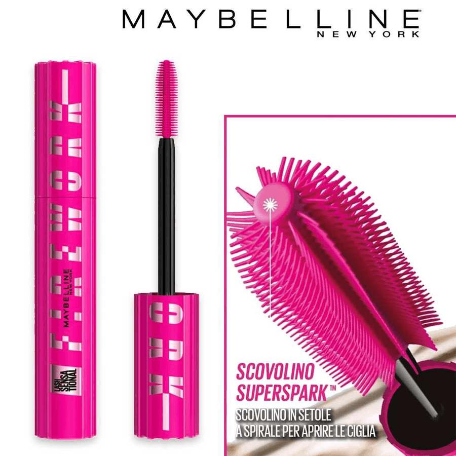 Maybelline Fireworks Lash Sensa Tional Maskara 10ml