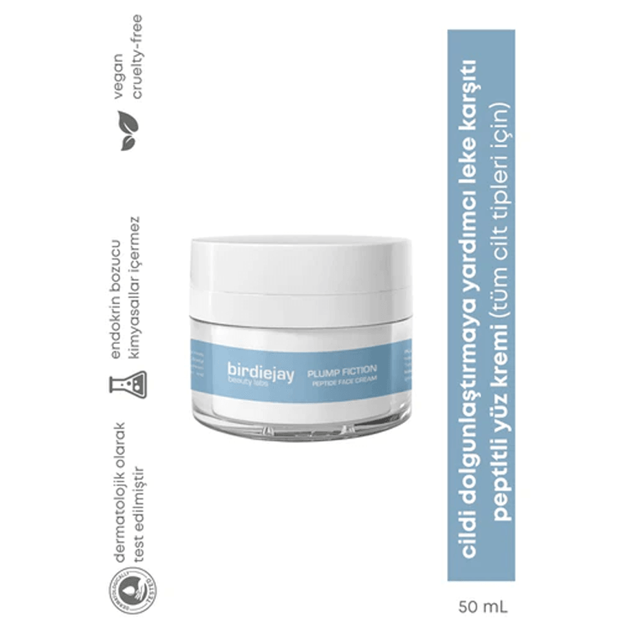 Birdiejay Beauty Labs Plump Fiction Peptitli Yüz Kremi 50ml