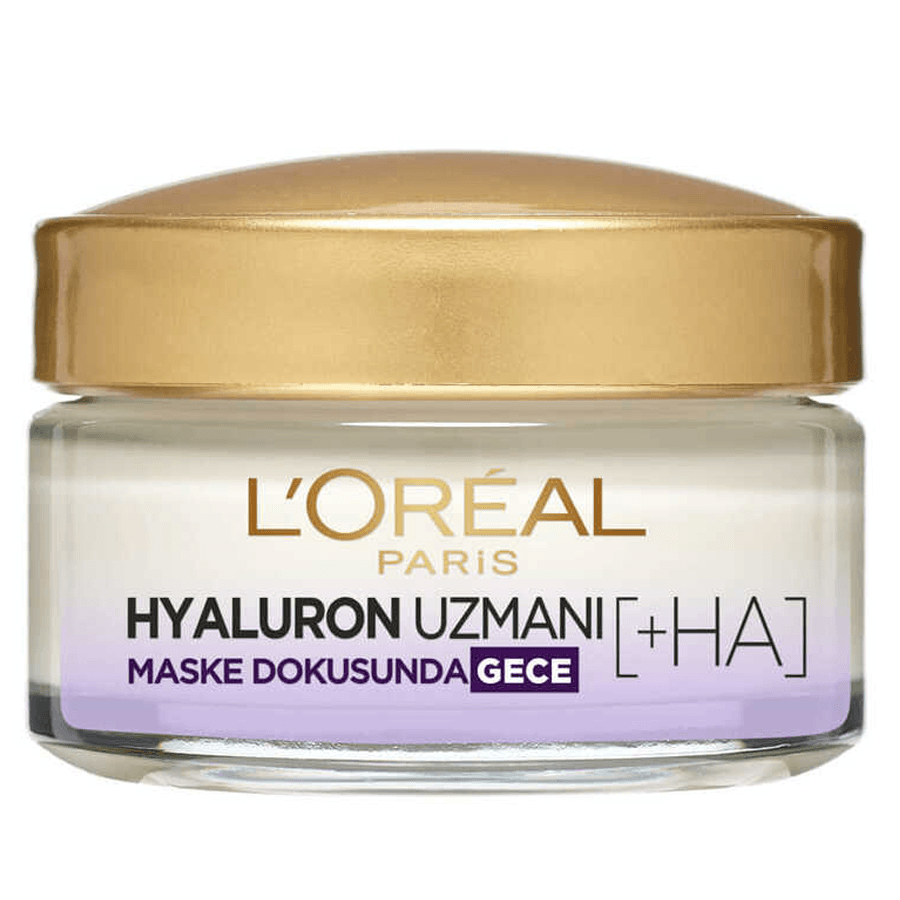 Loreal Paris Hyaluron Uzmanı Cilt Dolgunlaştıran Nemlendirici Gece Kremi 50ml