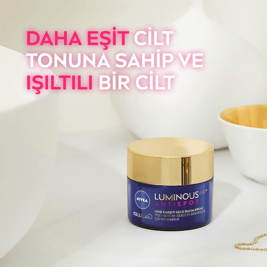 Nivea Lumınous630 Leke Karşıtı Gece Bakım Kremi 50ml