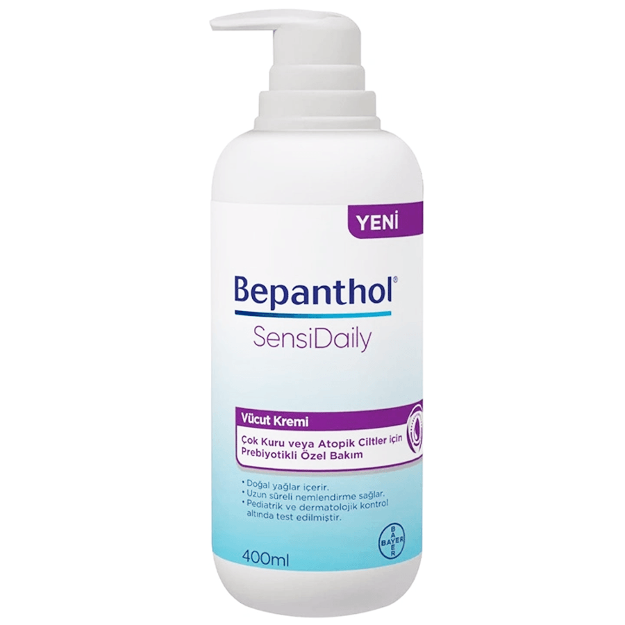 Bepanthol SensiDaily Vücut Kremi 400ml-Kuru ve Atopik Cilt