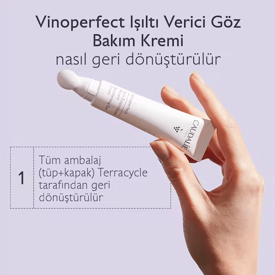 Caudalie Vinoperfect Brightening Eye Cream 15ml-Işıltı Verici Göz Çevresi Kremi