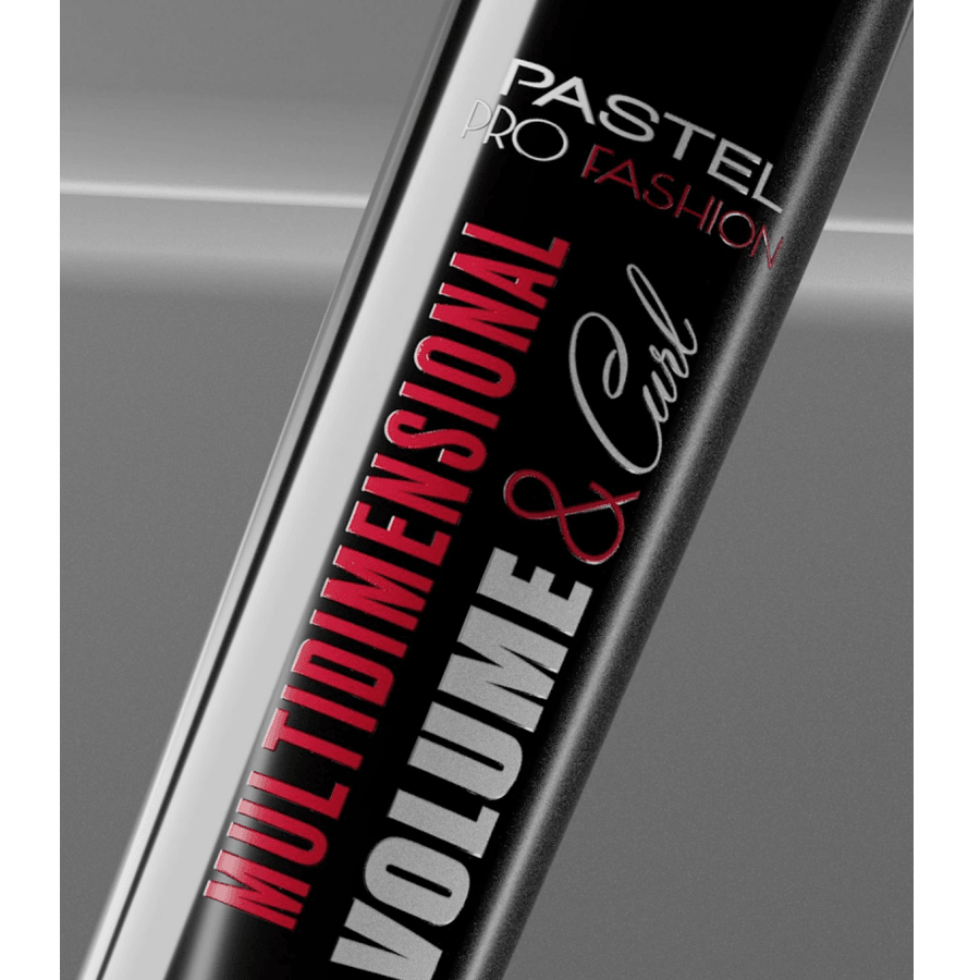 Pastel Multidimensional Volume&Curl Mascara-Siyah  Maskara