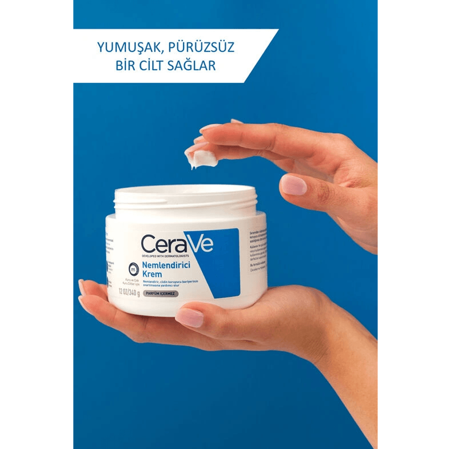 CeraVe Nemlendirici Krem 340gr-Kuru ve Çok Kuru Cilt