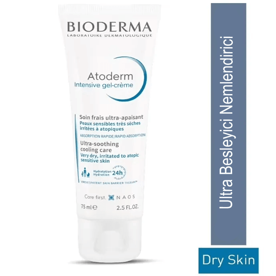 Bioderma Atoderm Intensive Gel-Cream 75ml-Yatıştırıcı ve Nemlendirici