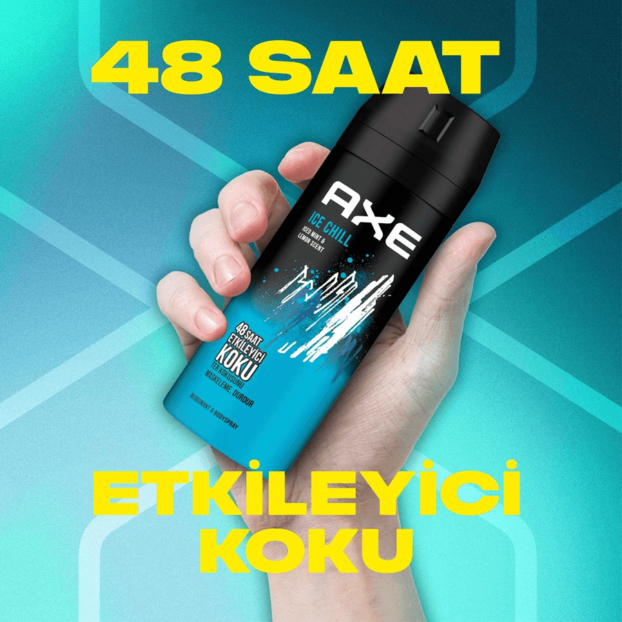 Axe Ice Chill Erkek Deodorant Sprey 150ml