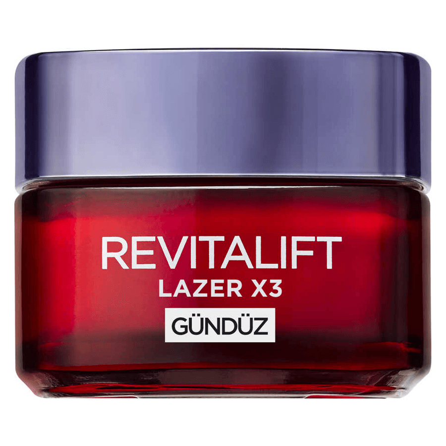 Loreal Paris Revitalift Lazer x3 Yoğun Yaşlanma Karşıtı Gündüz Bakım Kremi 50ml