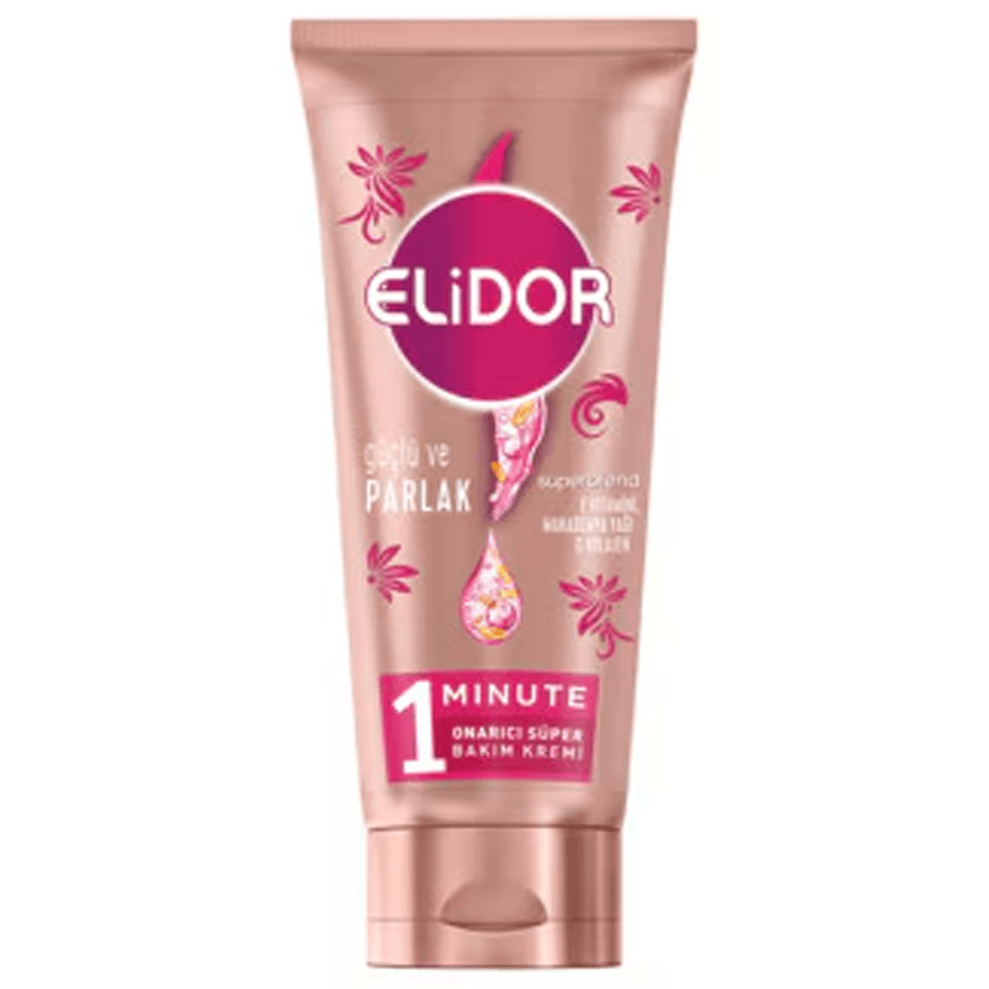 Elidor Superblend 1 Minute Güçlü ve Parlak Süper Saç Kremi 170ml-E Vitamini ve Kolajen