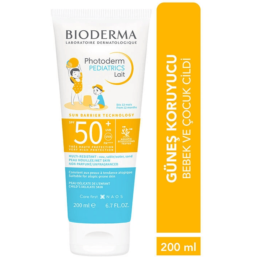 Bioderma Photoderm Pediatrics Lait SPF50+ 200ml-Güneş Koruyucu