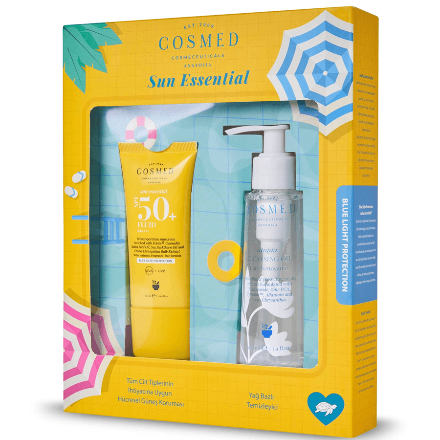 Cosmed Sun Essential Fluid Kofre-Güneş Bakım Seti