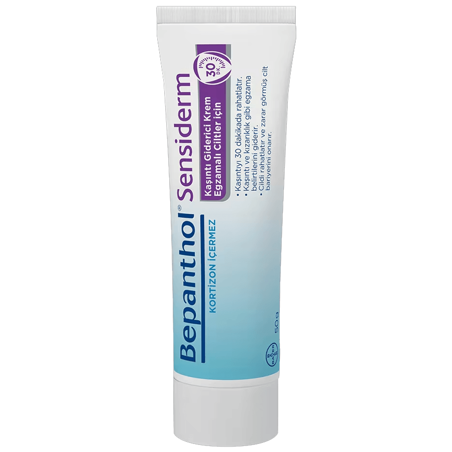 Bepanthol Sensiderm 50gr-Kaşıntı Karşıtı Bakım Kremi