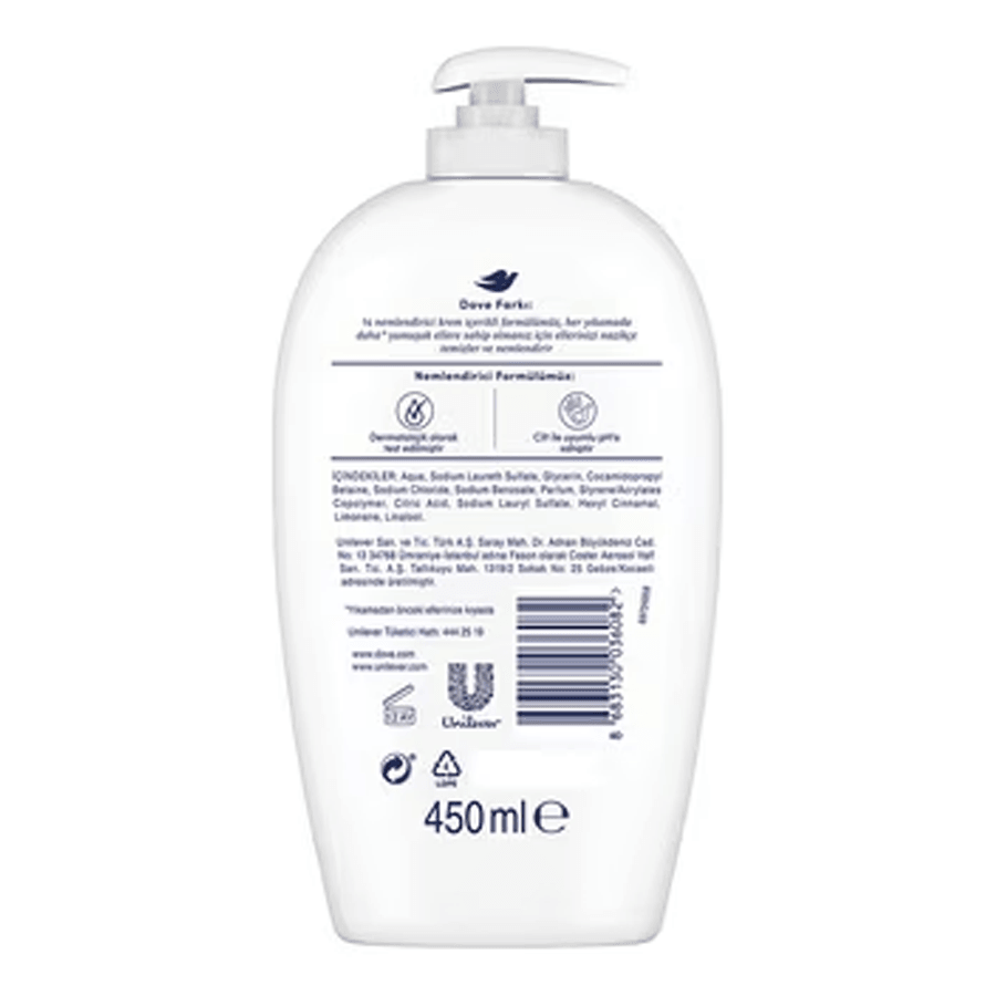 Dove Nemlendirici Sıvı Sabun Caring 450ml