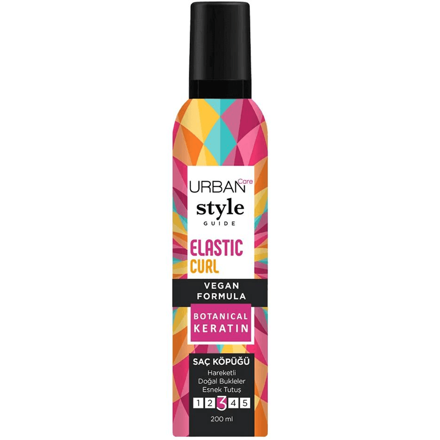 Urban Care Style Guide Saç Köpüğü Elastic Curl 200ml