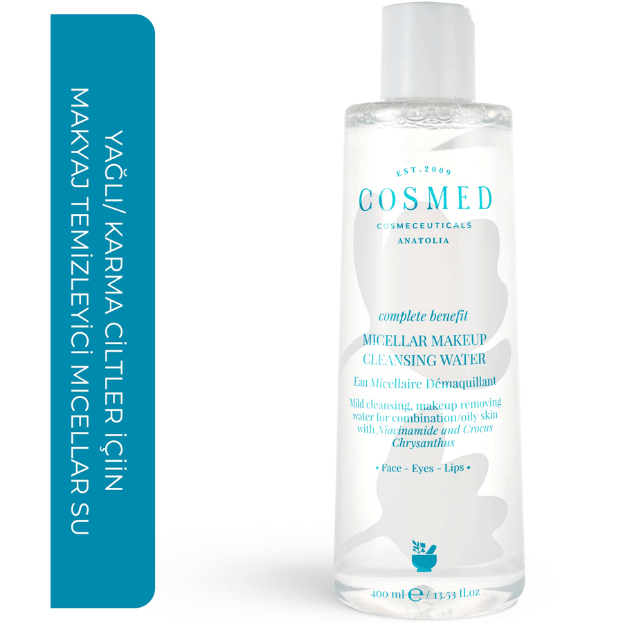 Cosmed Complete Benefit Micellar Makeup Cleansing Water 400ml-Temizleyici Misel Su