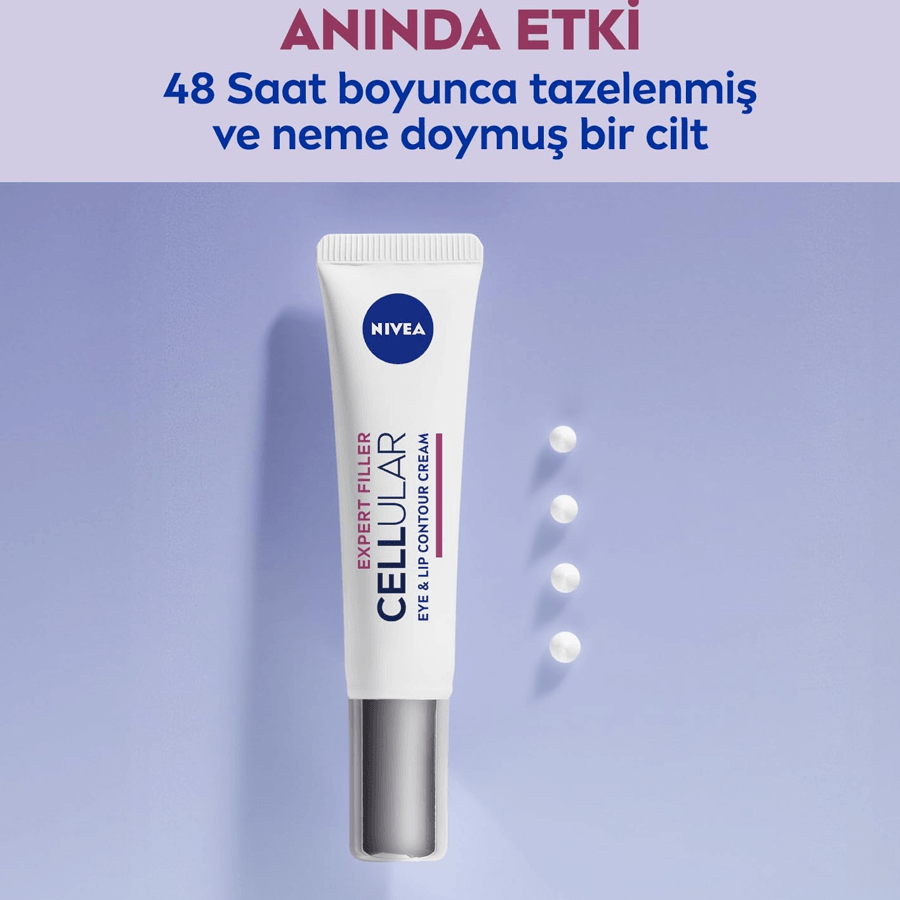 Nivea Cellular Expert Filler Göz Bakım Kremi 15ml-Göz ve Dudak