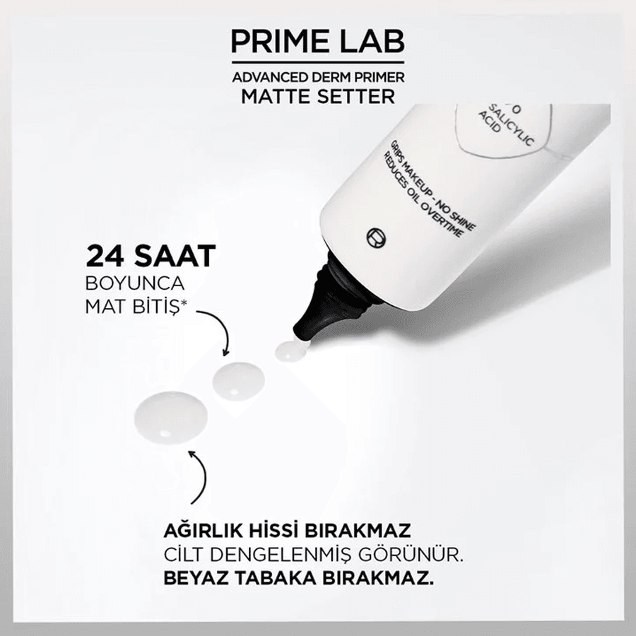 Loreal Paris Prime Lab Matte Setter Matlaştırıcı Makyaj Bazı 30ml