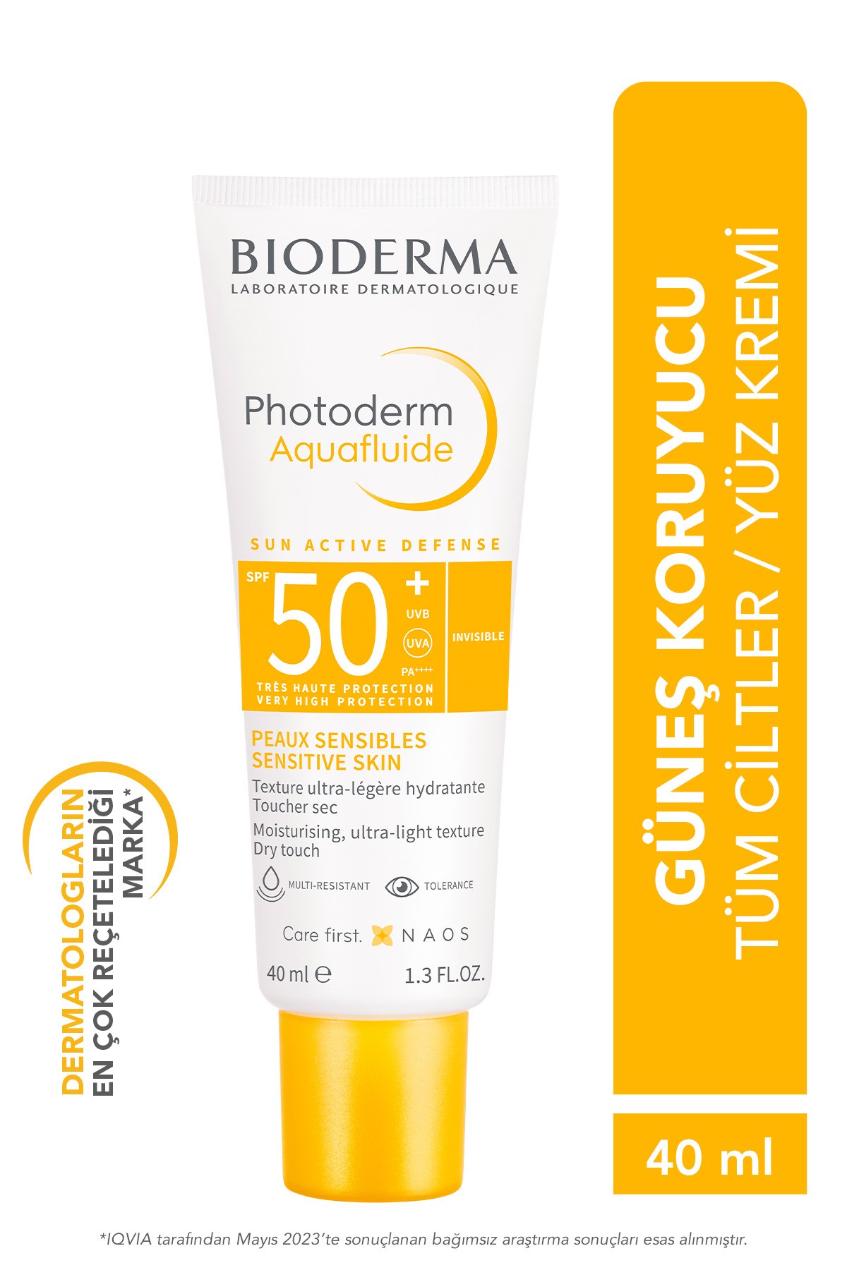 Bioderma Photoderm Aquafluid SPF50+ 40ml-Yüz Güneş Kremi