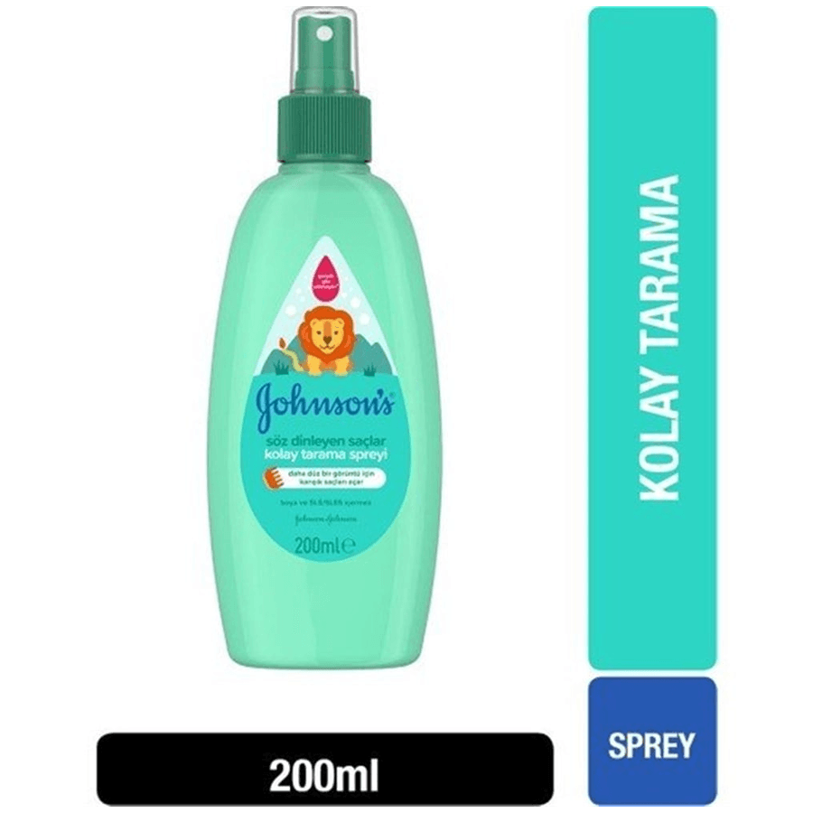 Johnson’s Baby Söz Dinleyen Saçlar Kolay Tarama Spreyi 200ml