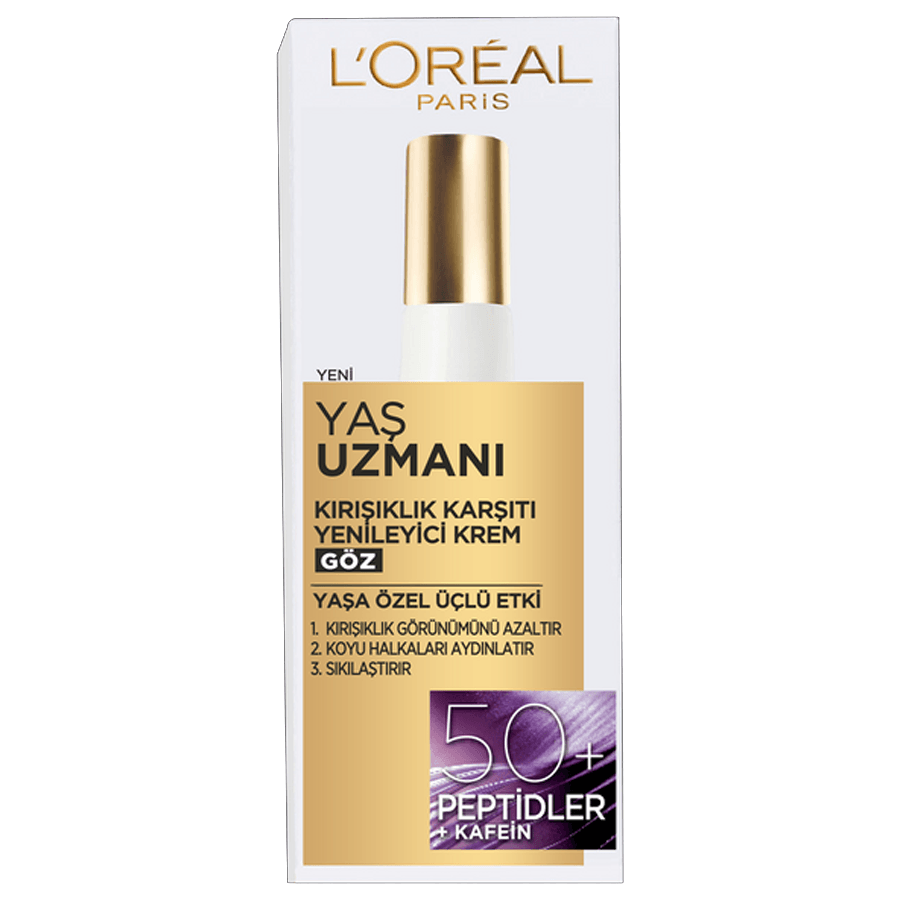 Loreal Paris Yaş Uzmanı 50+ Kırışıklık Karşıtı Yenileyici Göz Kremi 15ml