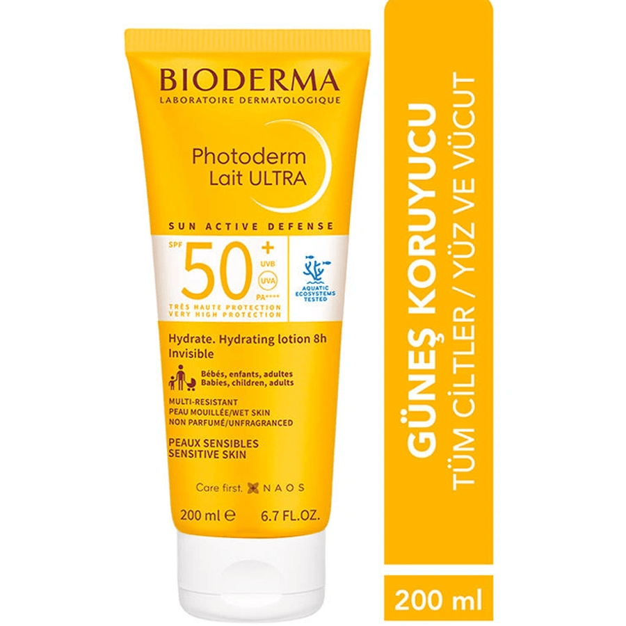 Bioderma Photoderm SPF 50+ Lait Ultra 200ml-Güneş Losyonu