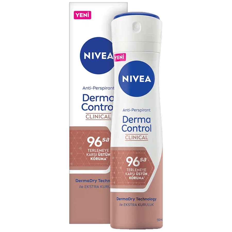 Nivea Derma Control Clinical Sprey 150ml-Terleme Karşı Koruma