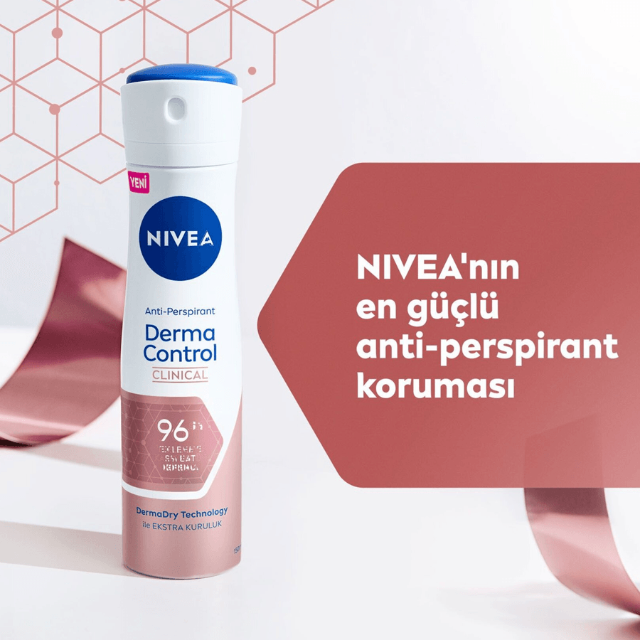 Nivea Derma Control Clinical Sprey 150ml-Terleme Karşı Koruma