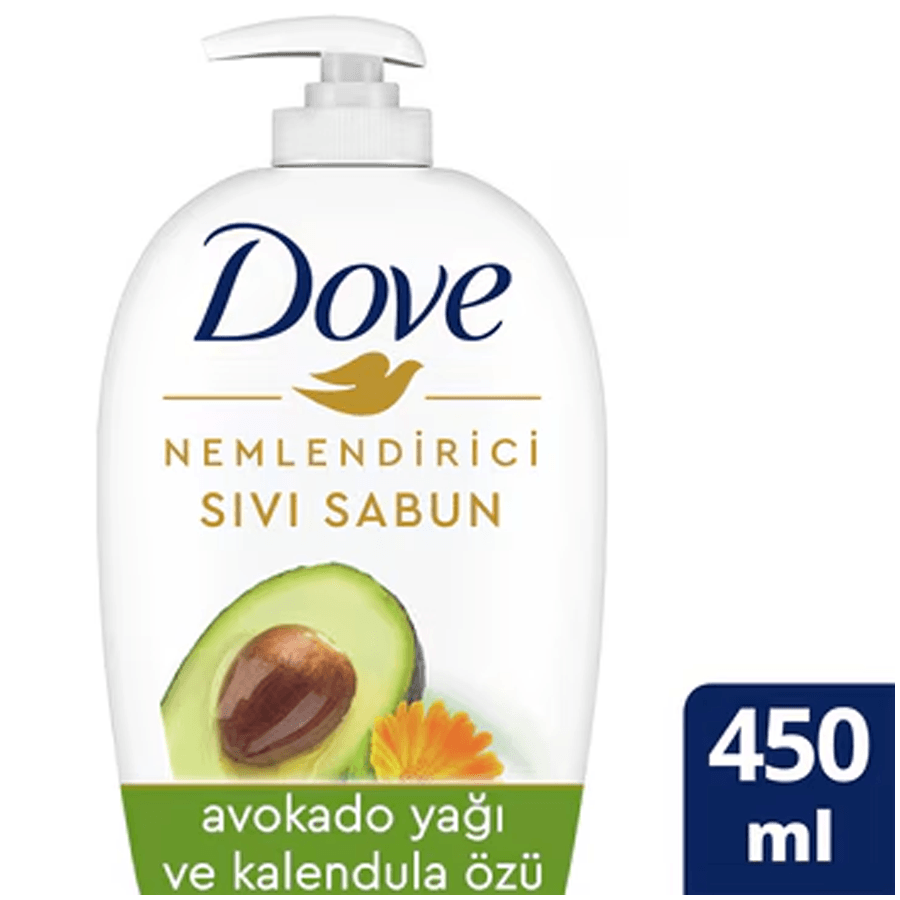 Dove Nemlendirici Sıvı Sabun Avokado Yağı Kalendula Özü 450ml