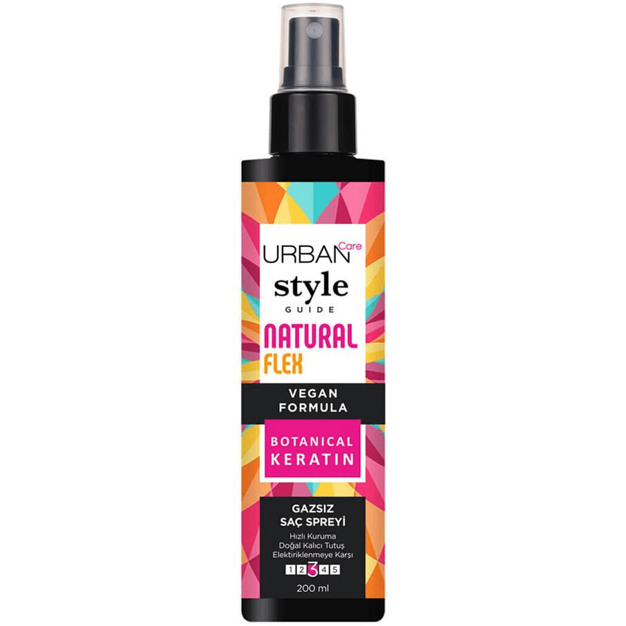 Urban Care Style Guide Natural Flex Gazsız Saç Spreyi 200ml