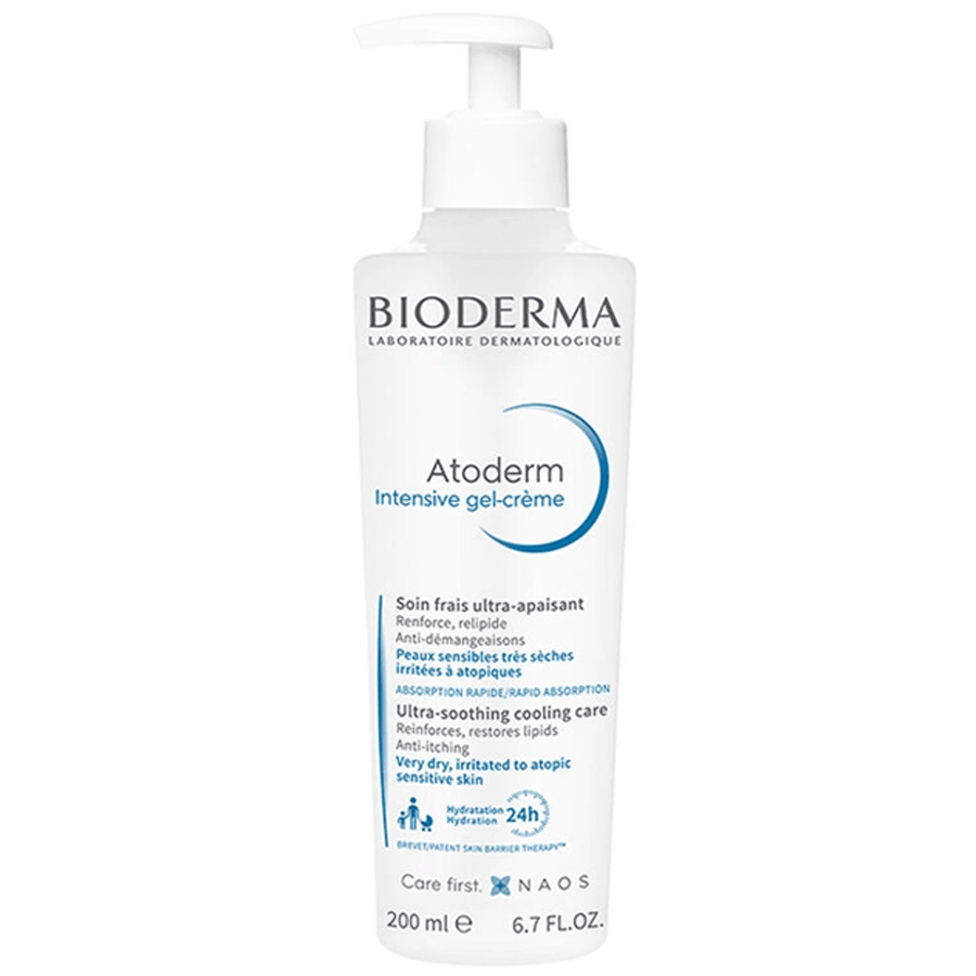 Bioderma Atoderm Intensive Gel-Cream 200ml-Yatıştırıcı ve Nemlendirici