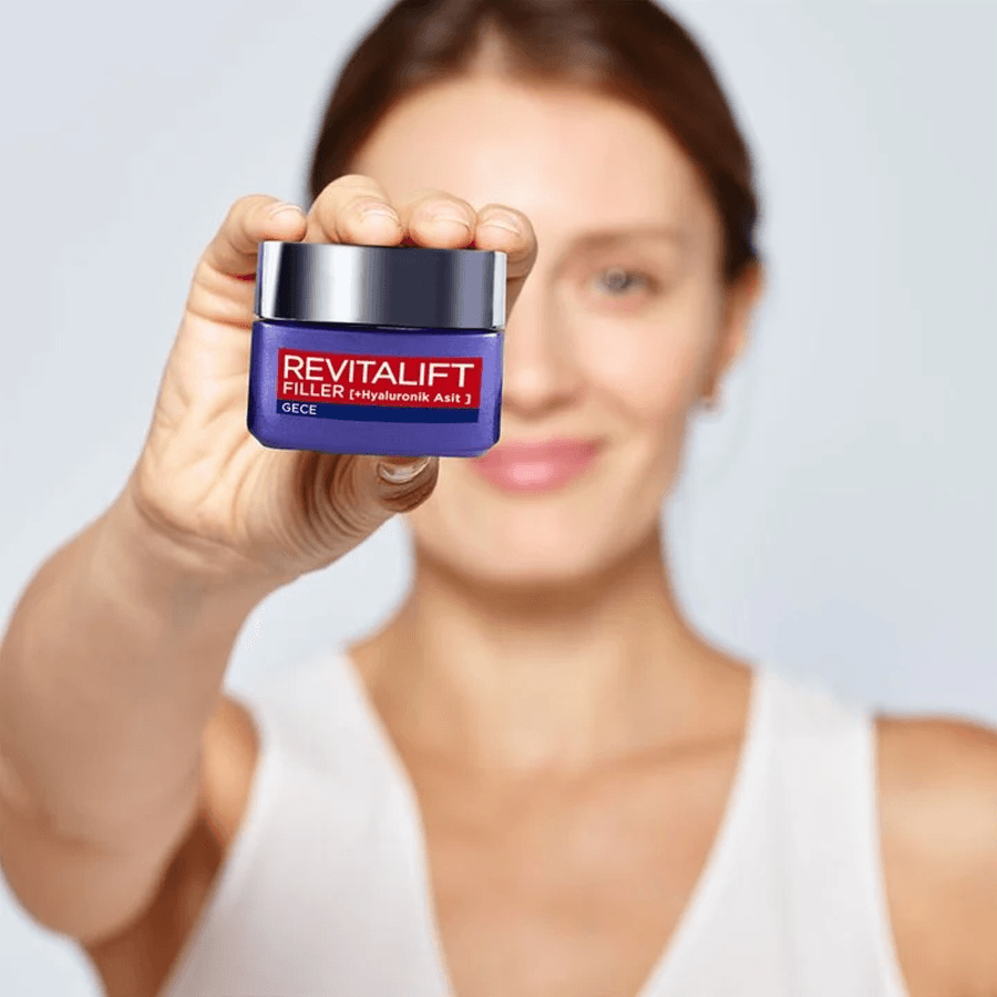 Loreal Paris Revitalift Filler Yaşlanma Karşıtı Gece Kremi 50ml