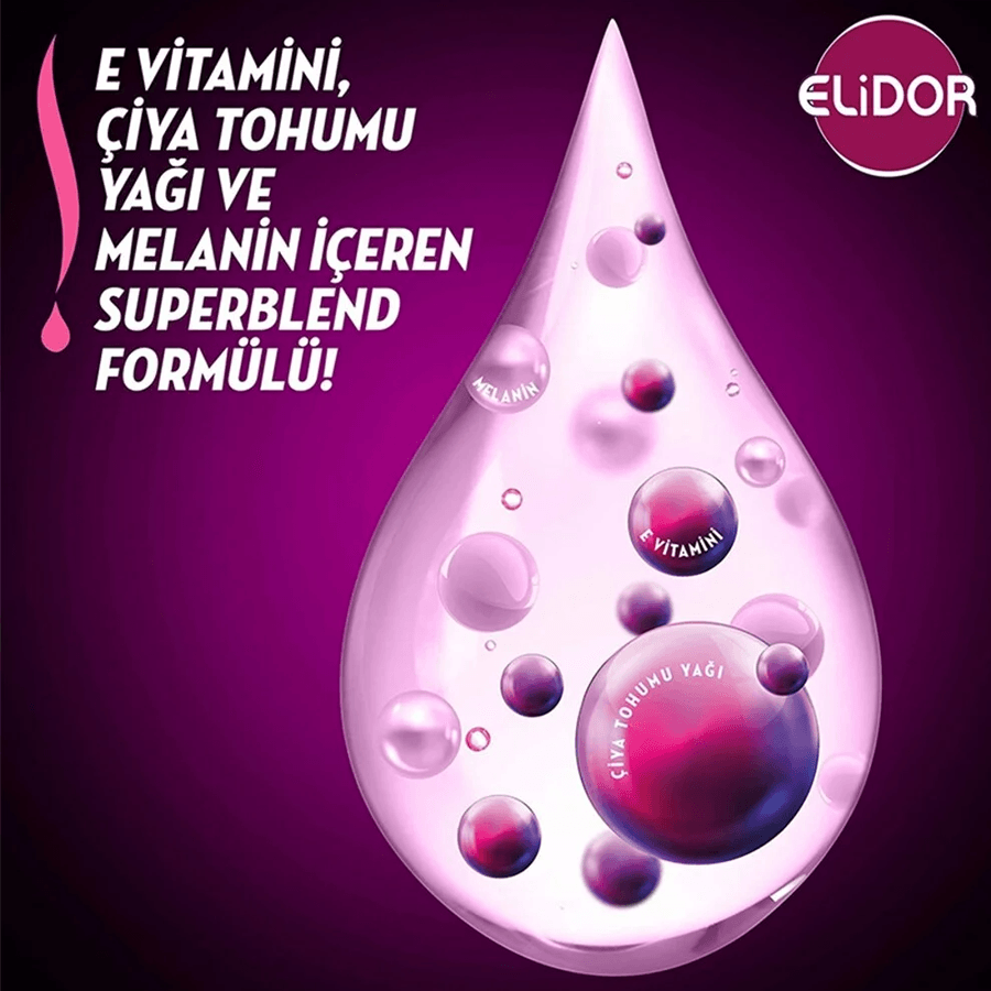 Elidor Superblend Esmer Parlaklık Şampuan 400ml