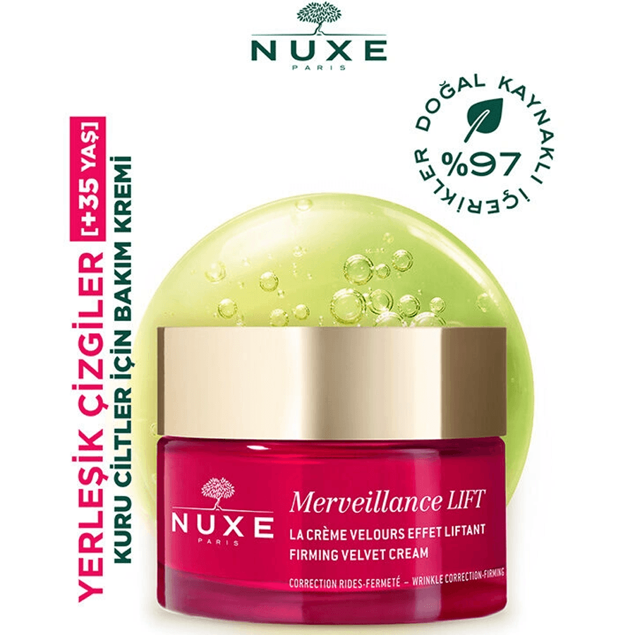 Nuxe Merveillance Lift Velvet Day Cream 50ml-Sıkılaştırıcı Gündüz Kremi