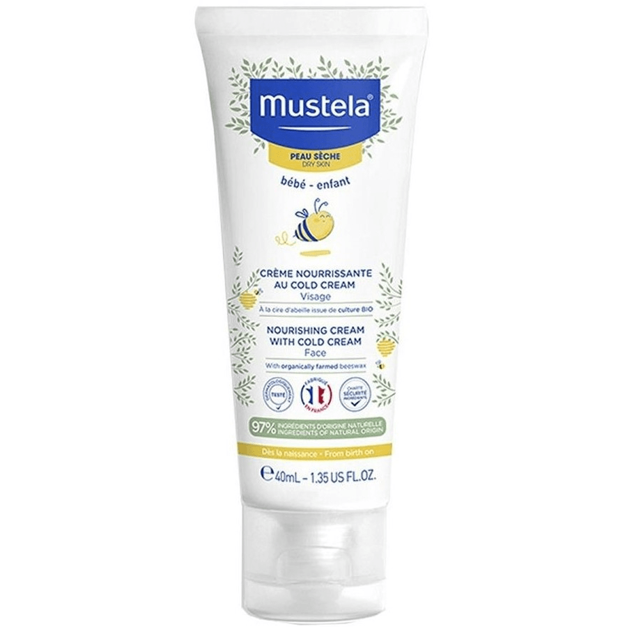 Mustela Nourishing Cream With Cold Cream 40ml-Balmumu İçeren Yüz Kremi