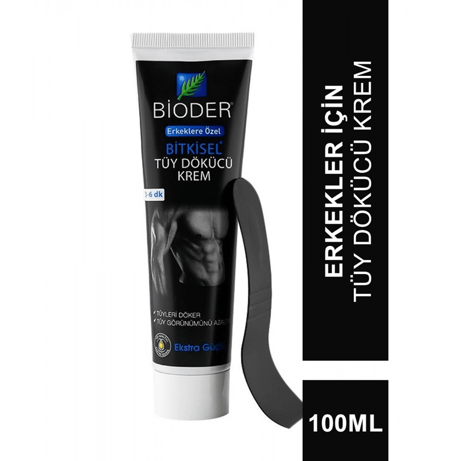 Bioder Erkekler Özel Tüy Dökücü Krem 100ml-Erkeklere Özel