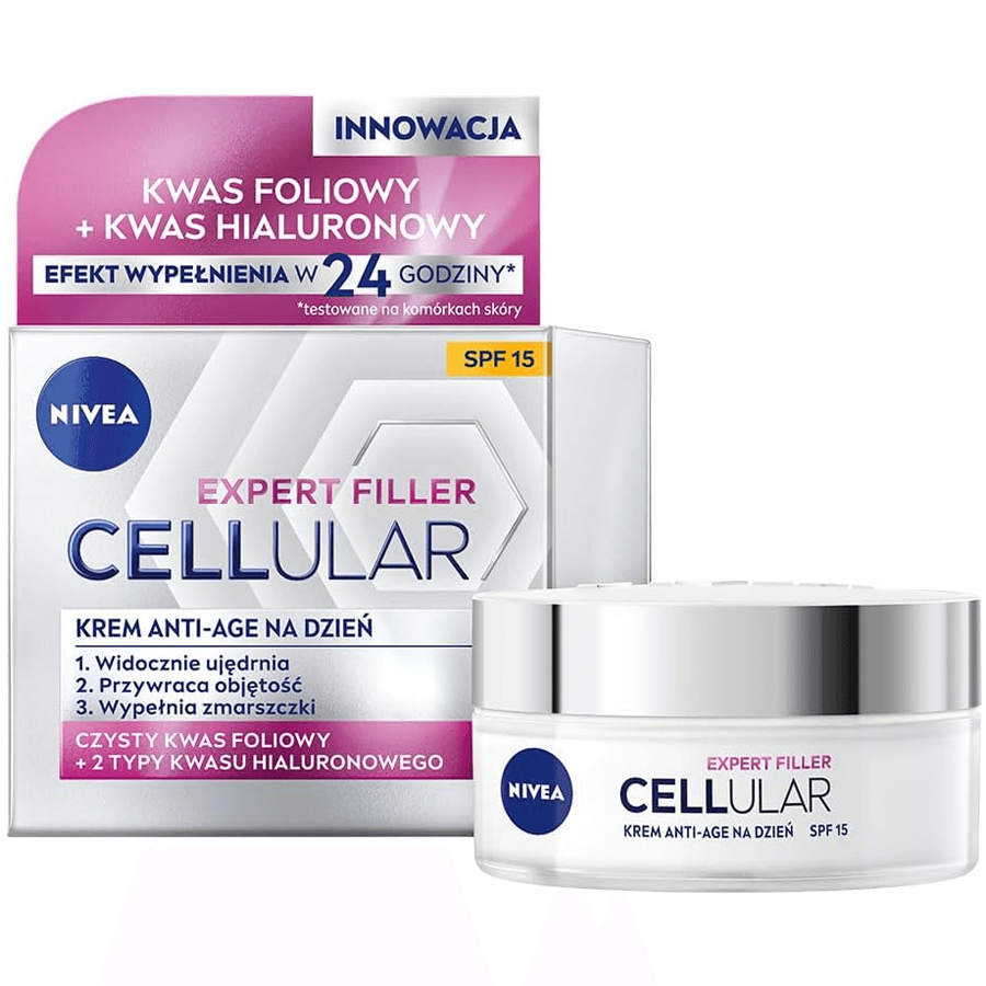 Nivea Cellular Filler Sıkılaştırıcı Gündüz Kremi Spf15 50ml