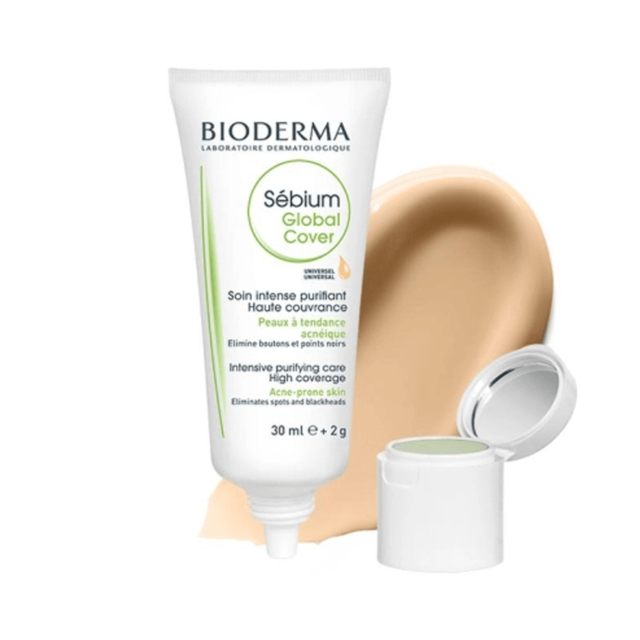 Bioderma Sebium Global Cover 30ml-Renkli Bakım Kremi