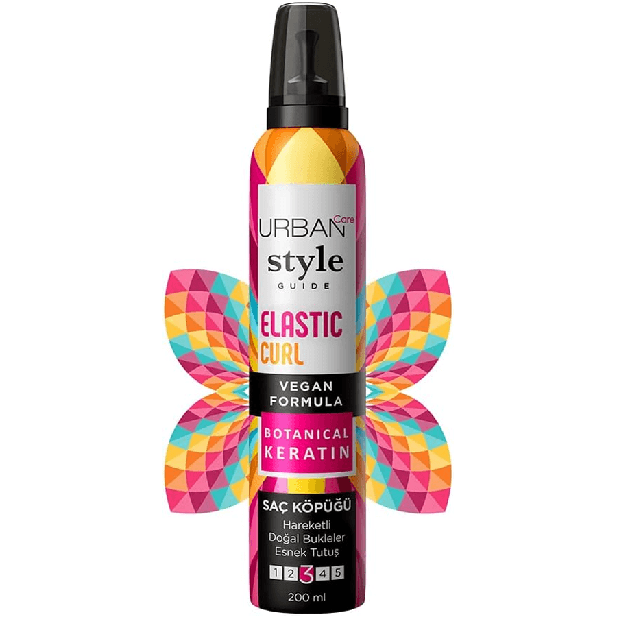 Urban Care Style Guide Saç Köpüğü Elastic Curl 200ml