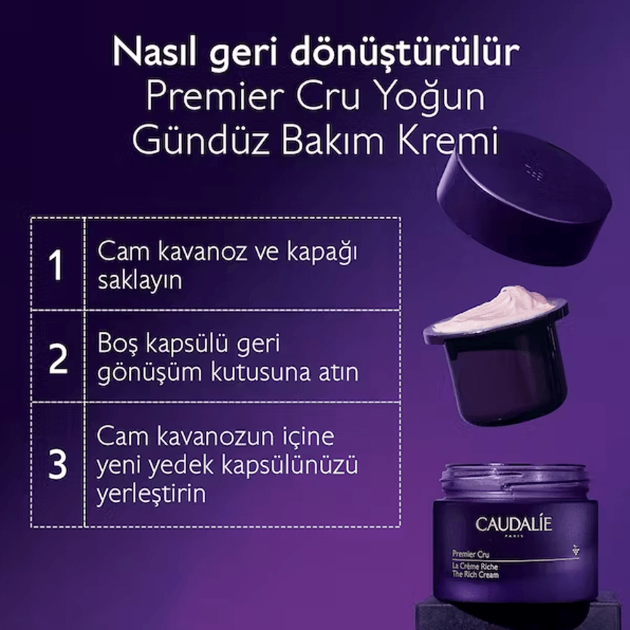 Caudalie Premier Cru The Riche Cream 50ml-Yaşlanma Karşıtı Kremi