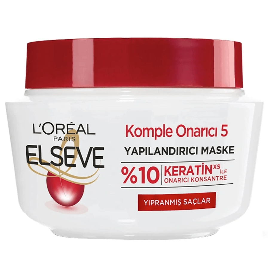 Loreal Paris Elseve Komple Onarıcı 5 Yapılandırıcı Saç Bakım Maskesi 300ml