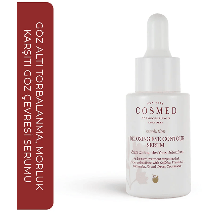 Cosmed Revolution Detoxing Eye Contour Serum 15ml-Göz Çevresi Serumu