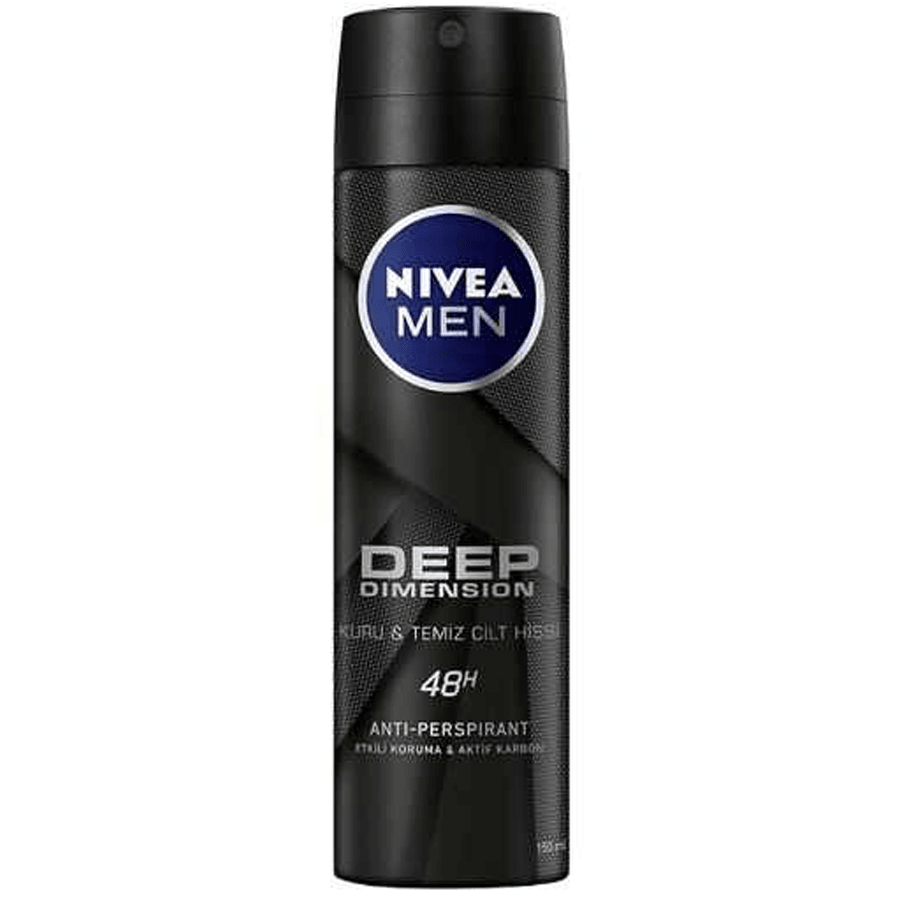 Nivea Deep Dark Wood Sprey 150ml-Etkili Koruma