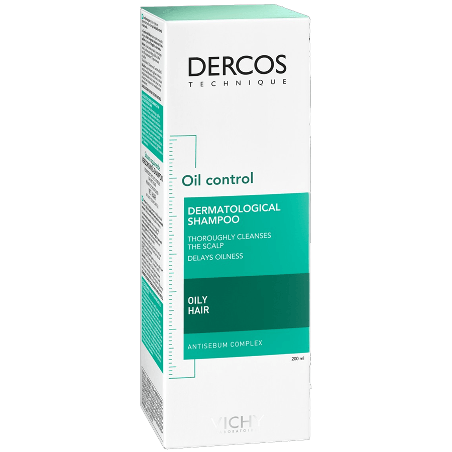 Vichy Dercos Oil Control Treatment Shampoo 200ml-Yağ Kontrol Şampuanı