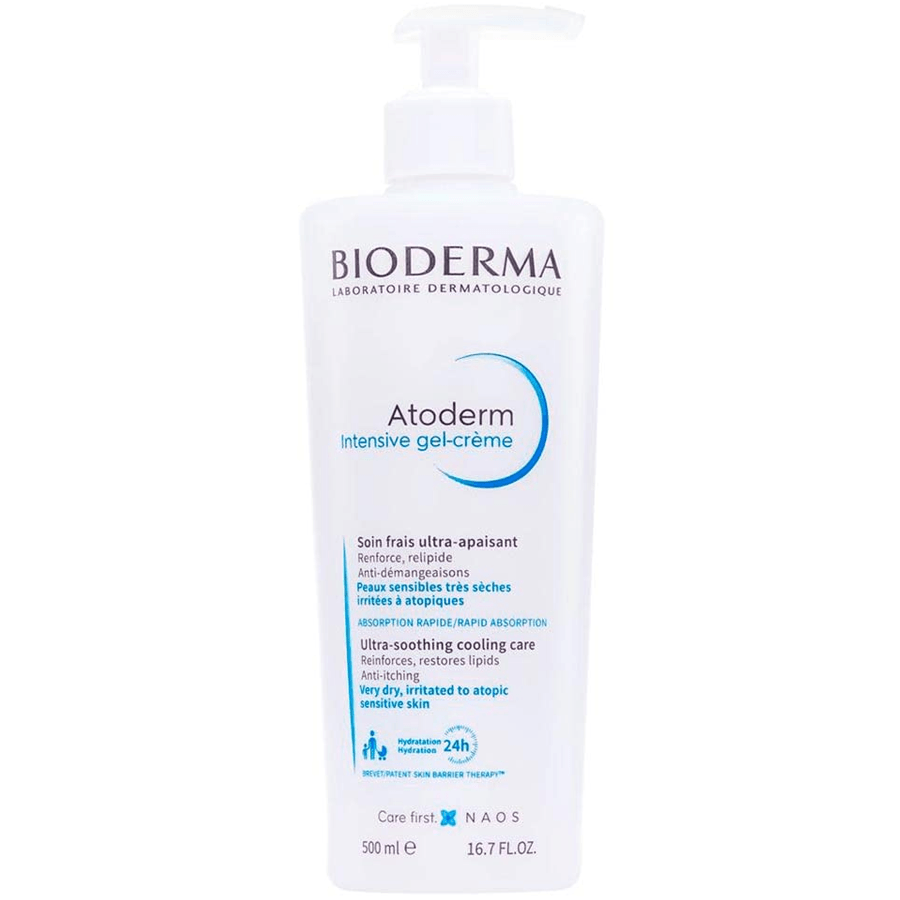 Bioderma Atoderm Intensive Gel-Cream 500ml-Yatıştırıcı ve Nemlendirici