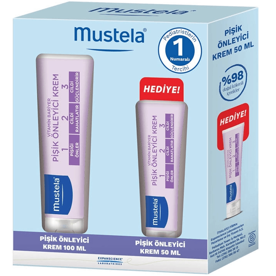 Mustela Vitamin Barrier Pişik Önleyici Seti