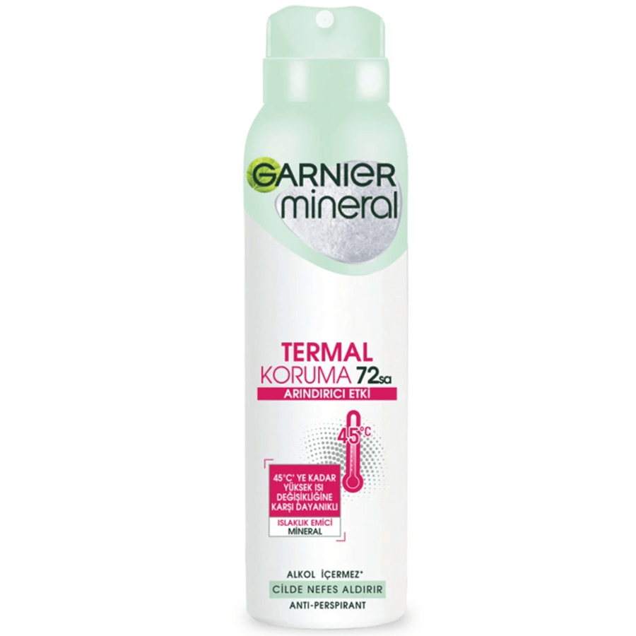 Garnier Termal Koruma Deodorant Sprey 150ml-Terleme Karşıtı