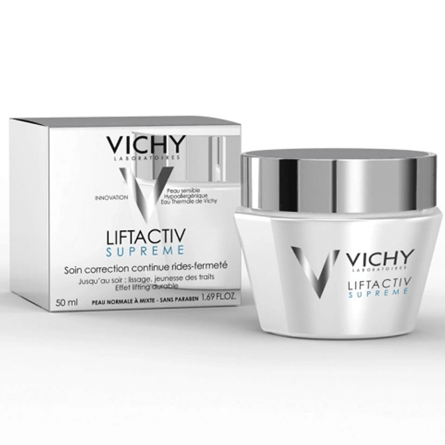 Vichy Liftactiv Supreme Yaşlanma Karşıtı Krem 50ml-Normal ve Karma Kırışıklık Kremi