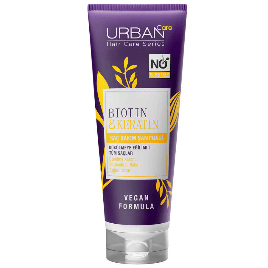 Urban Care Biotin & Keratin Sülfatsız Saç Bakım Şampuanı 250ml