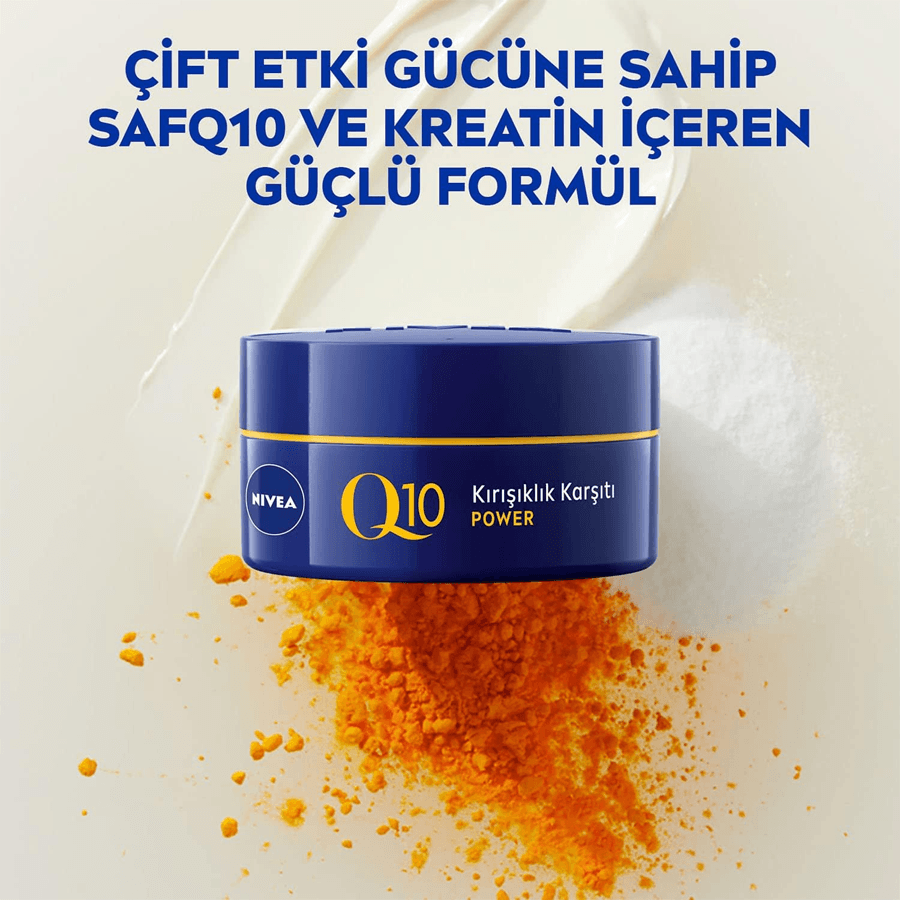 Nivea Q10 Power Kırışık Karşıtı Gece Yüz Bakım Kremi 50ml