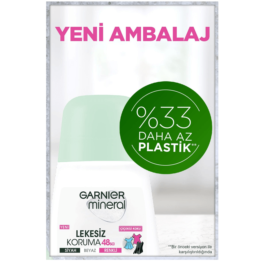 Garnier Mineral Lekesiz Koruma Anti Perspirant Roll on 50ml